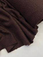 Трикотаж букле Moessmer шоколадный