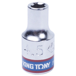 Головка торцевая стандартная шестигранная 1/4&quot;, 4.5 мм KING TONY 233545M