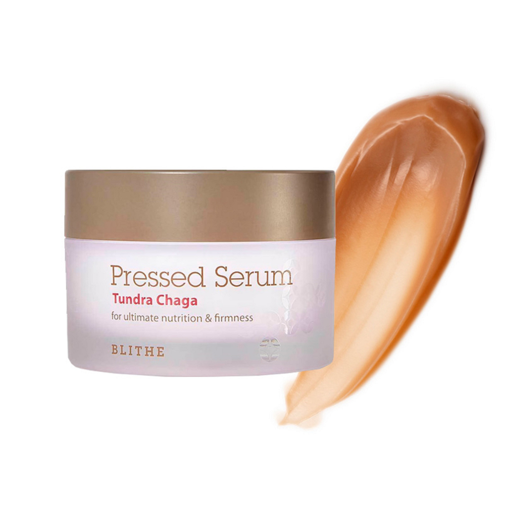 Blithe Pressed Serum Tundra Chaga антивозрастная спрессованная крем-сыворотка с чагой