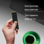 Накопитель SSD Digma 2Tb Meta M6 (DGSM4002TM63T)
