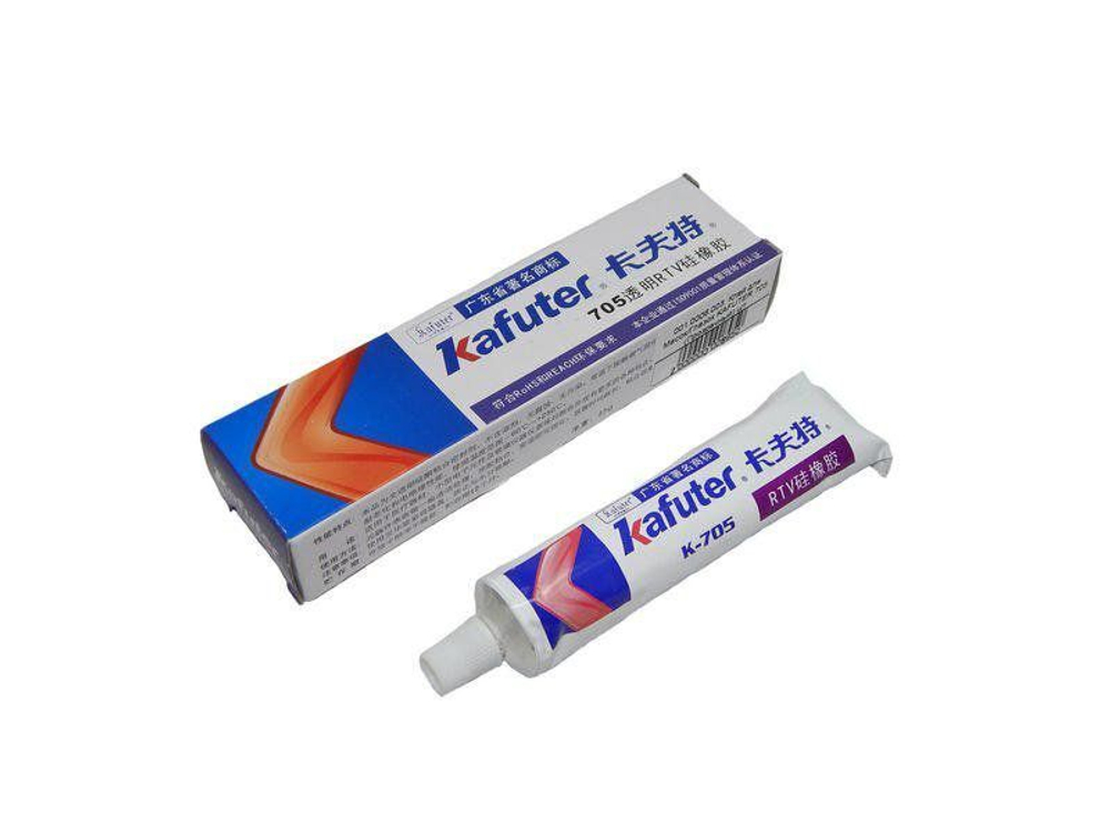 Клей для масок (бленд) и диодных колец KAFUTER K-705 (прозрачный)