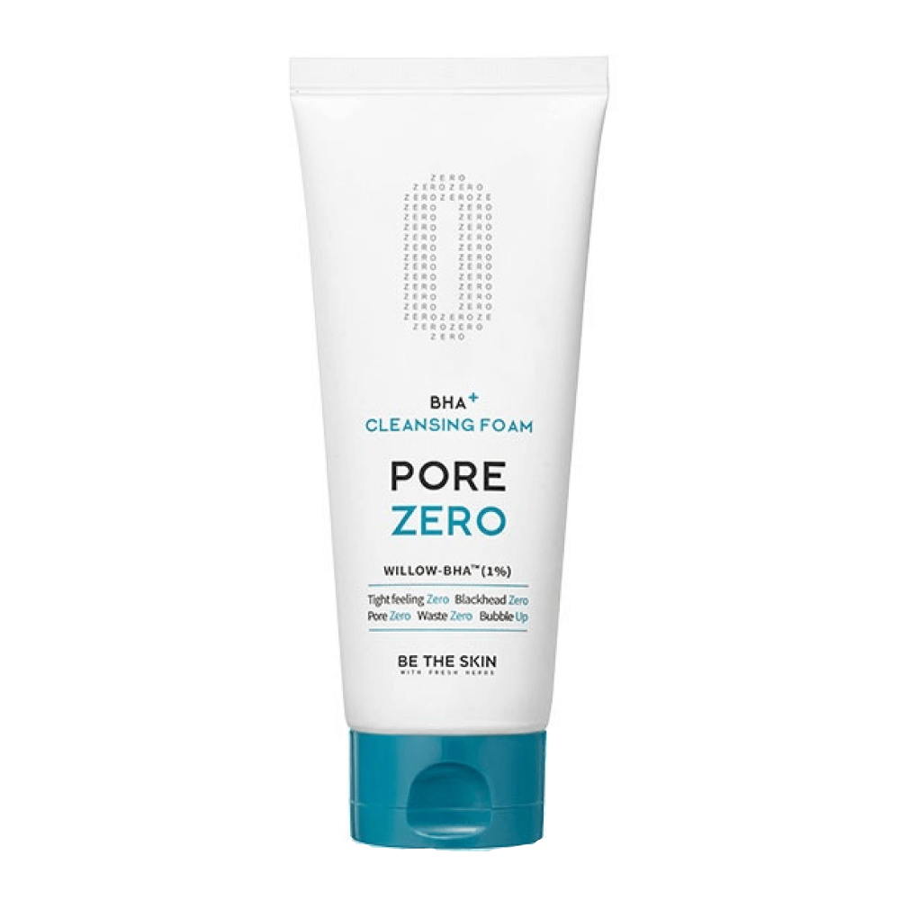 Be The Skin BHA+ Pore Zero Cleansing Foam кремовая пенка для контроля жирности кожи и борьбы с чёрными точками