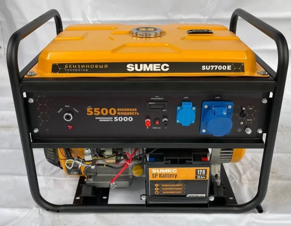 Электростанция бензиновая SUMEC SU7700Е с электростартером