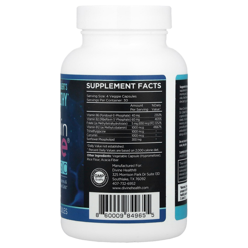 Divine Health, Brain Zone® Basic, 120 капсул