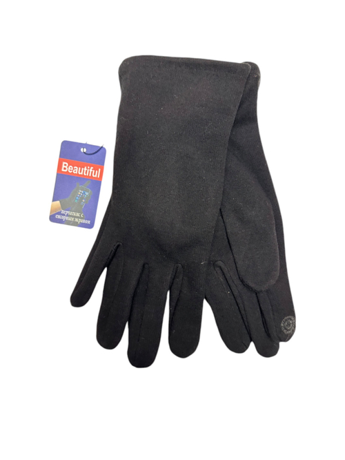 Перчатки. Мужские. Верх: Трикотаж. Подклад: Плюш-флис. Сенсорные. 12 шт в упаковке.