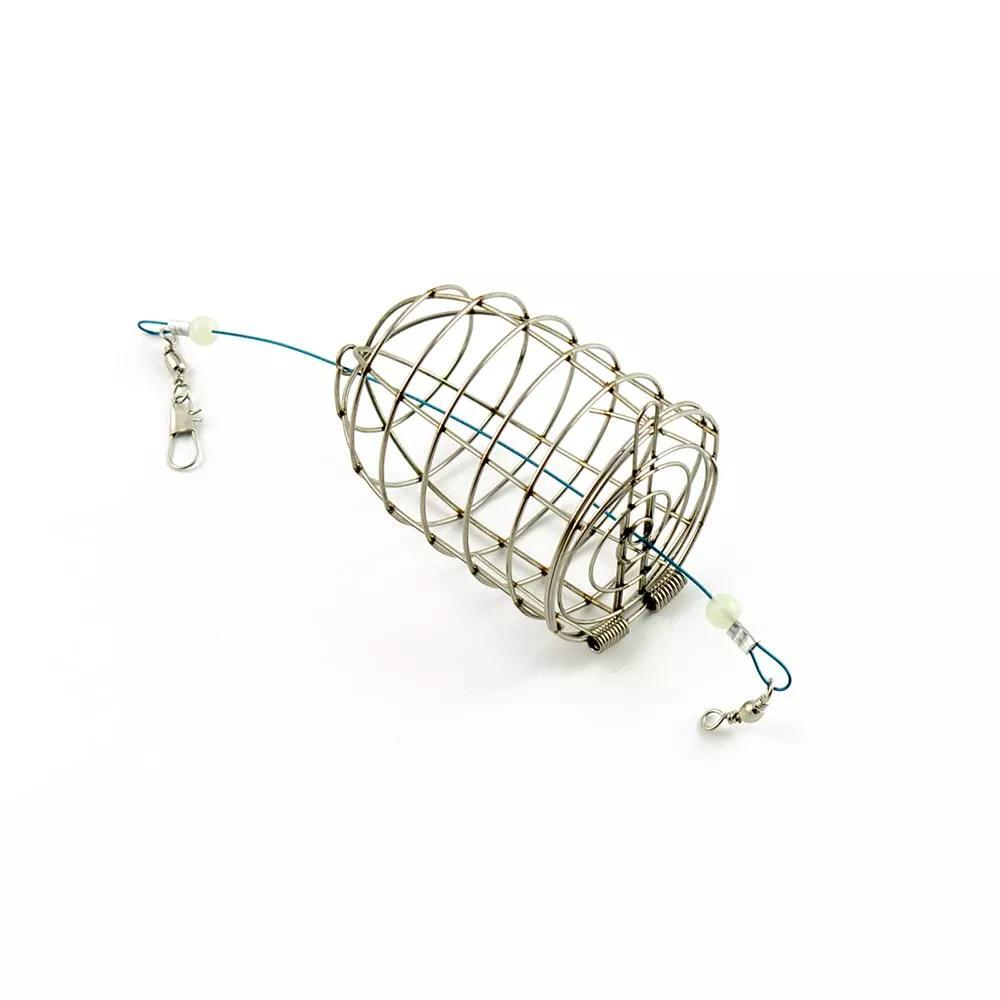 Кормушка с крышкой серый металлик (сред) набор 5 штук