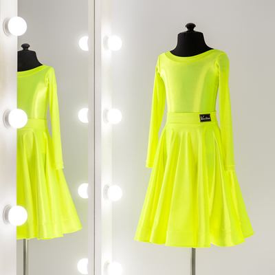 Standart 2-04-01-B | Рейтинговое платье для спортивных бальных танцев | Vasileva Dance