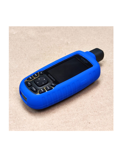 Чехол силиконовый для Garmin GPSMAP 62 / 64 / 65 (синий)