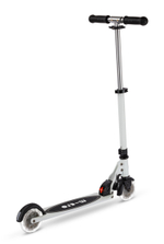 Самокат Micro Sprite Glow (светится в темноте) LED, белый