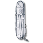 Нож Victorinox SwissСhamp, 91мм, прозрачный серебристый, 1.6794.T7