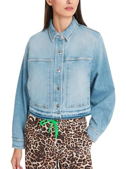 Marc Cain Куртка джинсовая с винтажной обработкой