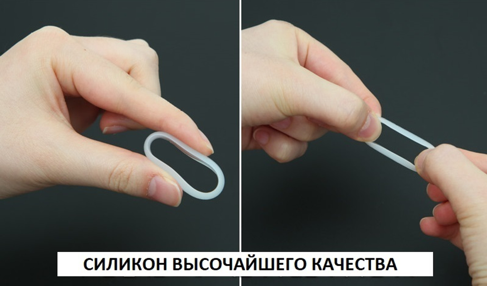 Силиконовые кольца-"подушки" для комеля удочки (10шт)