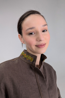 Костюм с чувашской вышивкой