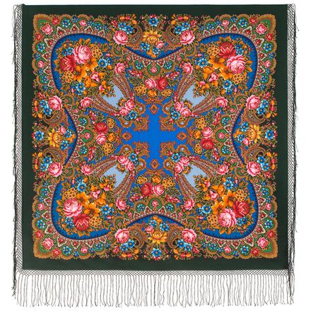 Павловопосадский платок Вдохновение 371-9