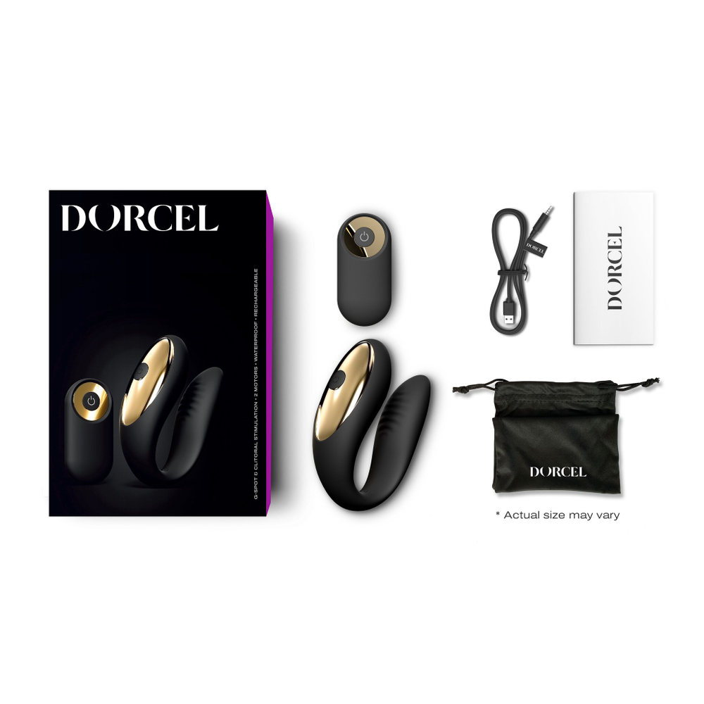 Вибратор для пар с пультом DORCEL PERFECT LOVER