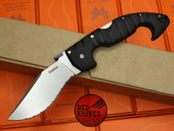 Нож Cold Steel Spartan - клинок серрейтор, рукоять темный нейлон (версия 2025г.)