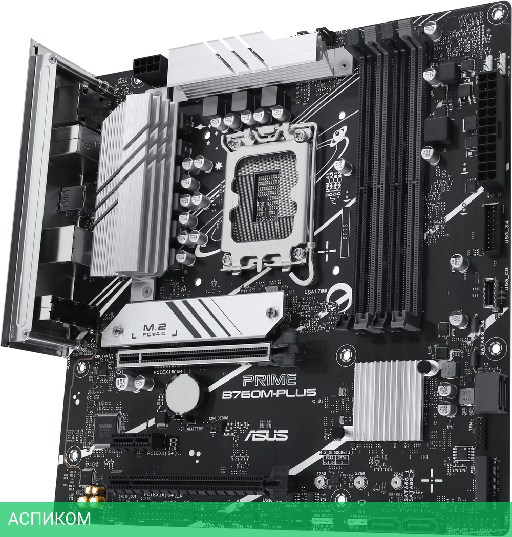 Материнская плата ASUS PRIME B760M-PLUS (90MB1GY0-M0EAY0)