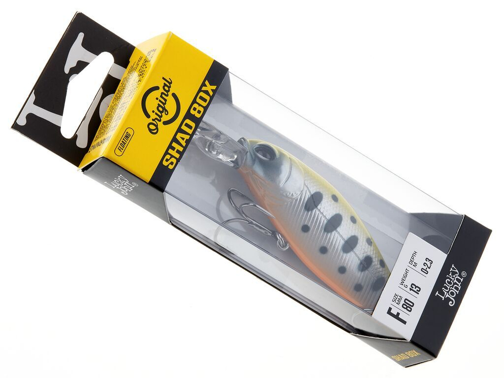 Воблер плавающий LJ ORIGINAL SHAD-X F 08.00/006
