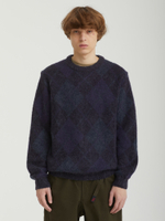 Мужской Свитер Mohair Argyle Knit