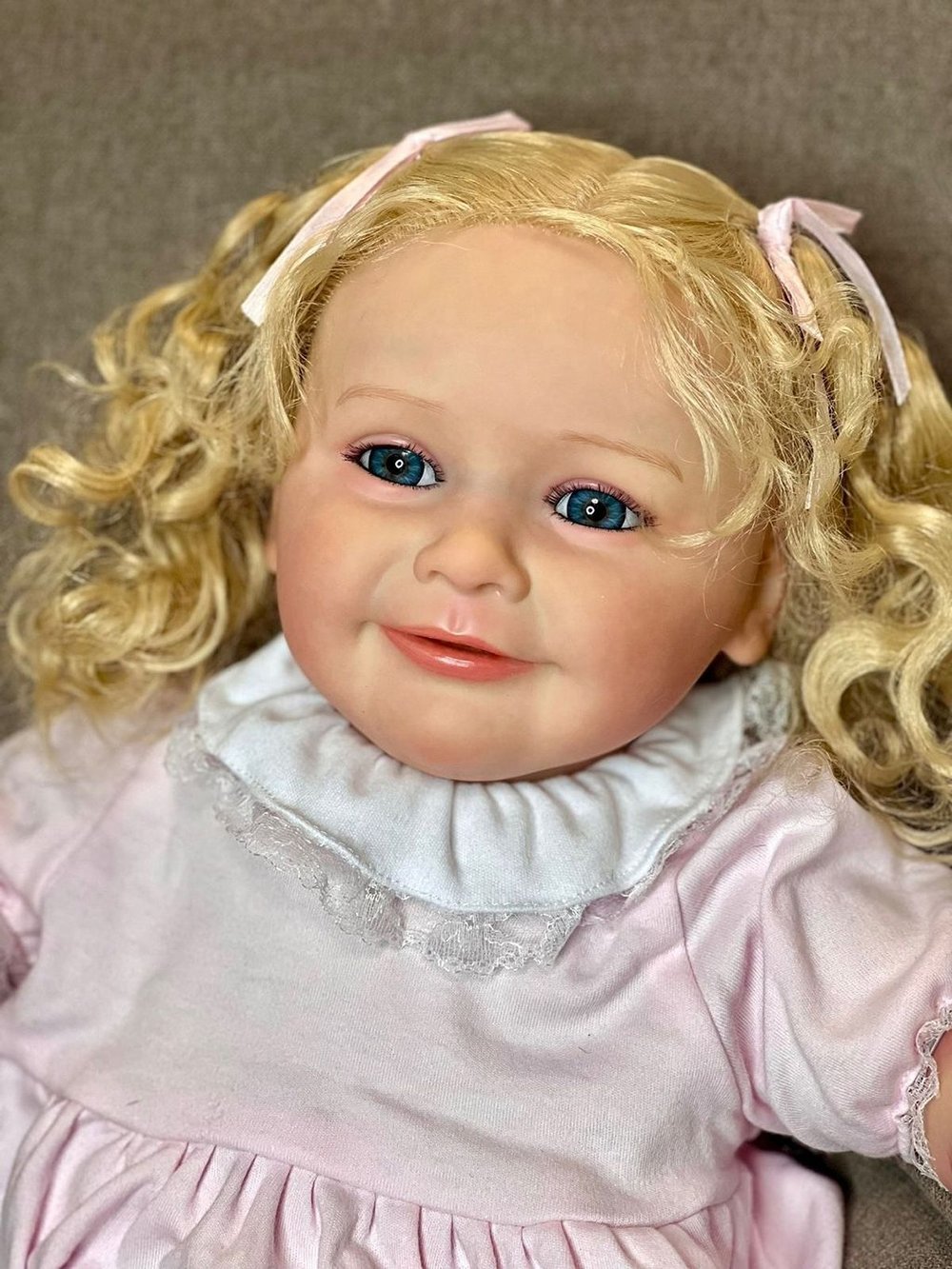 Кукла Реборн мягконабивная 60см в пакете (FA-580)