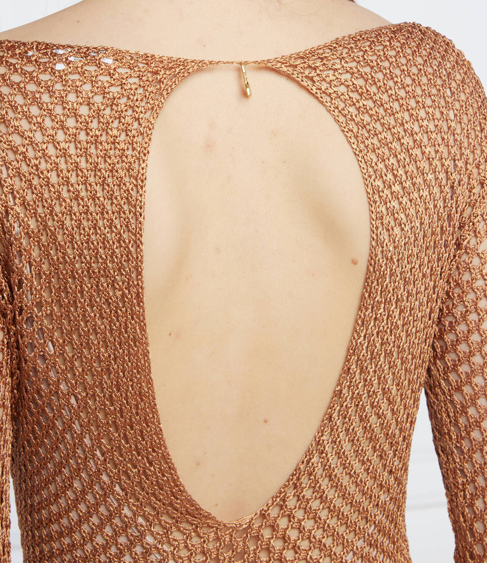 платье Patrizia Pepe - коричневый(2A2375 K028)