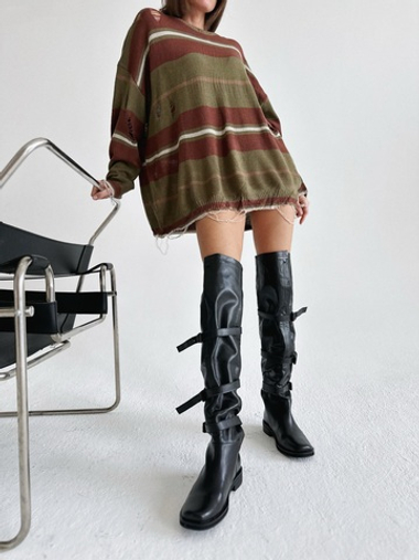 Сапоги в натуральной коже ROME