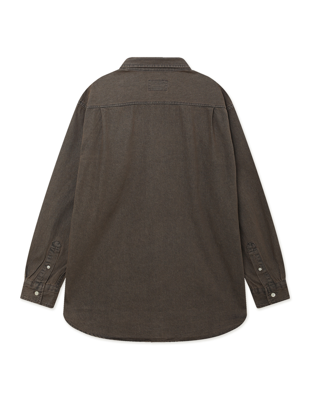 Мужская Рубашка Washed Denim