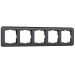 Рамка на 5 постов Stream (графит) W0052104