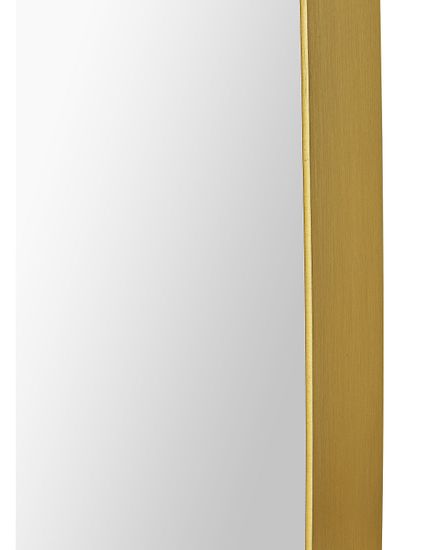 Золотое настенное зеркало “Вейл”