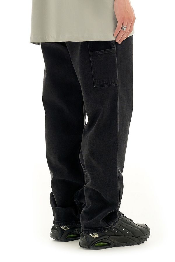 Джинсы Work99 черные - фото 3
