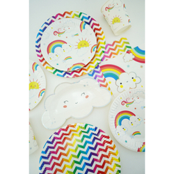 Тарелки формовые "Милое облачко" с тиснением