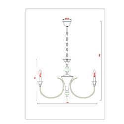 Подвесная люстра Arte Lamp