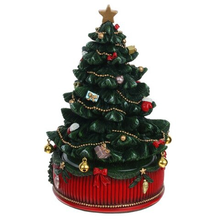 GAEM Фигурка декоративная "Ёлочка" (муз, движ), L11 W11 H18 см