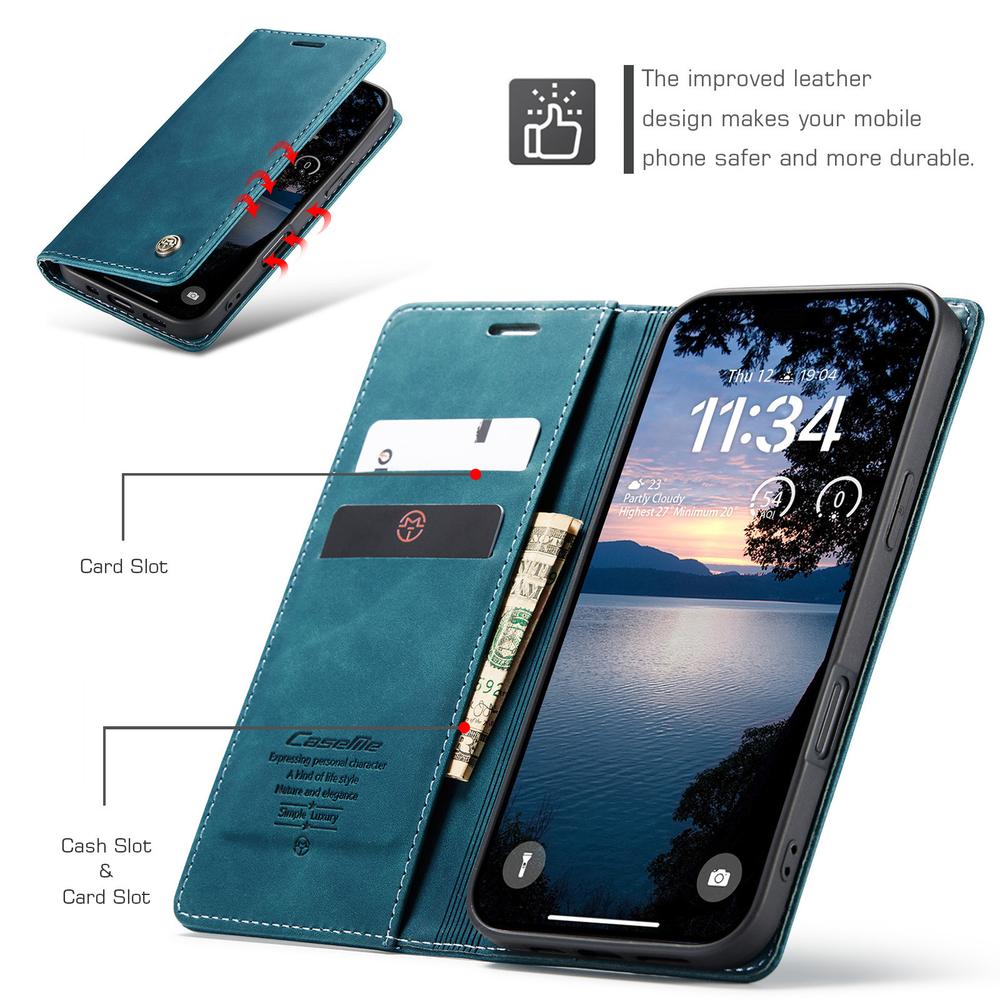 Чехол-книжка CaseMe Matte iPhone 17 Pro Max