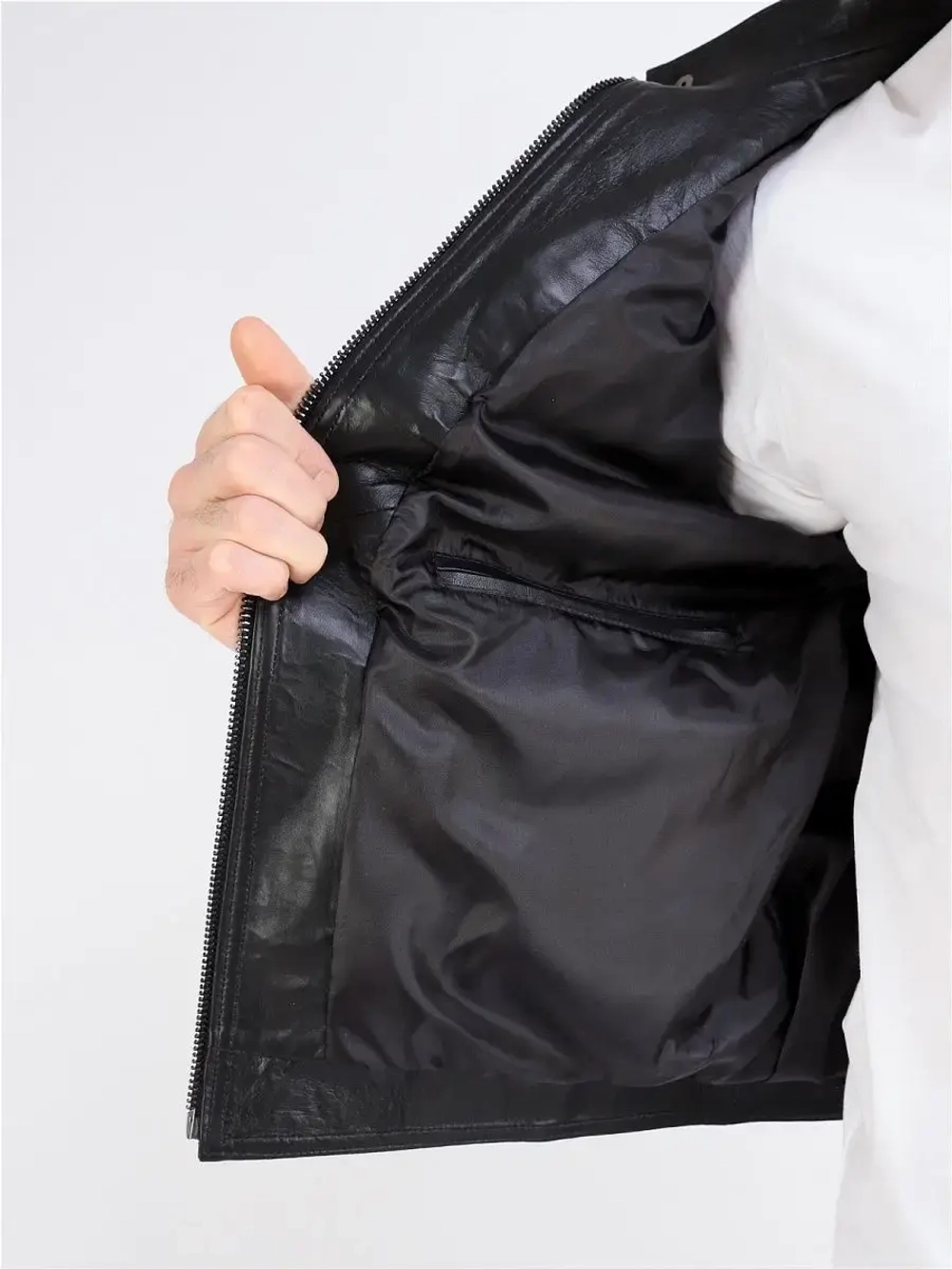 Мужская кожаная куртка / натуральная кожа / Турция