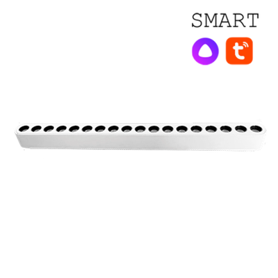 CLARUS SMART Магнитный ультратонкий трековый светильник AKCENT белый, 18W, 2700~6000K, 50 шт