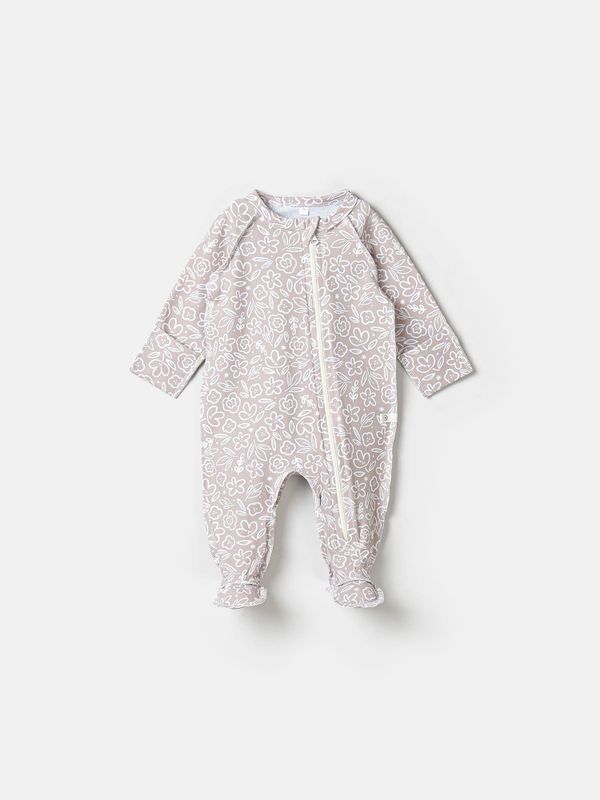 Слип на молнии с закрытой ножкой 