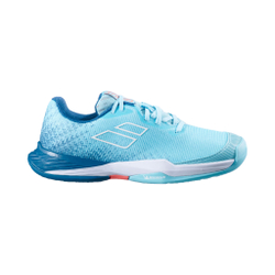 Детские теннисные кроссовки Babolat Jet Mach 3 Clay Court Shoe Kids - Light Blue, Blue