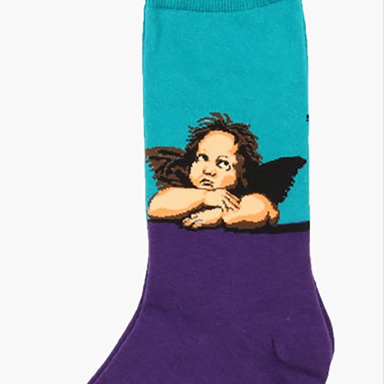 Носки "Сикстинская мадонна. Задумчевые ангелы" Рафаэль Санти, р-р 38-45