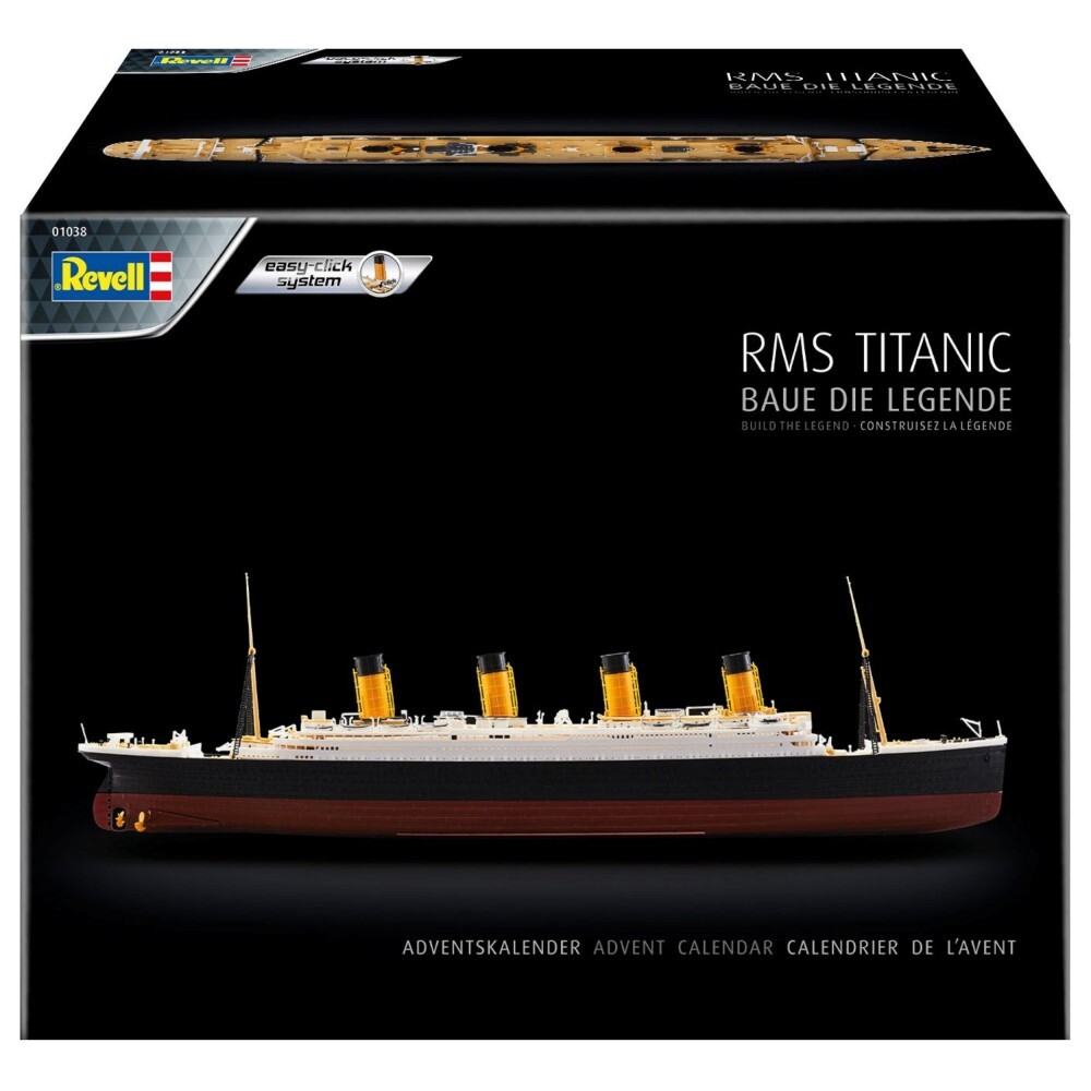 Revell - Advent Calendar RMS Titanic 1:600 Самостоятельная сборка модели 01038 / артикул   01038  / GTIN 4009803010380