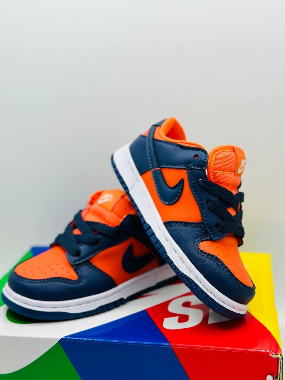 Детские кроссовки Nike SB Orange