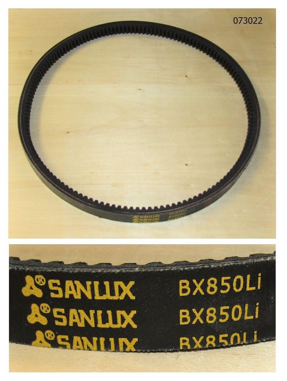 Ремень приводной гладкий (B33,5,17x850Li/895Ld) для TSS-MS5030/V-Belt