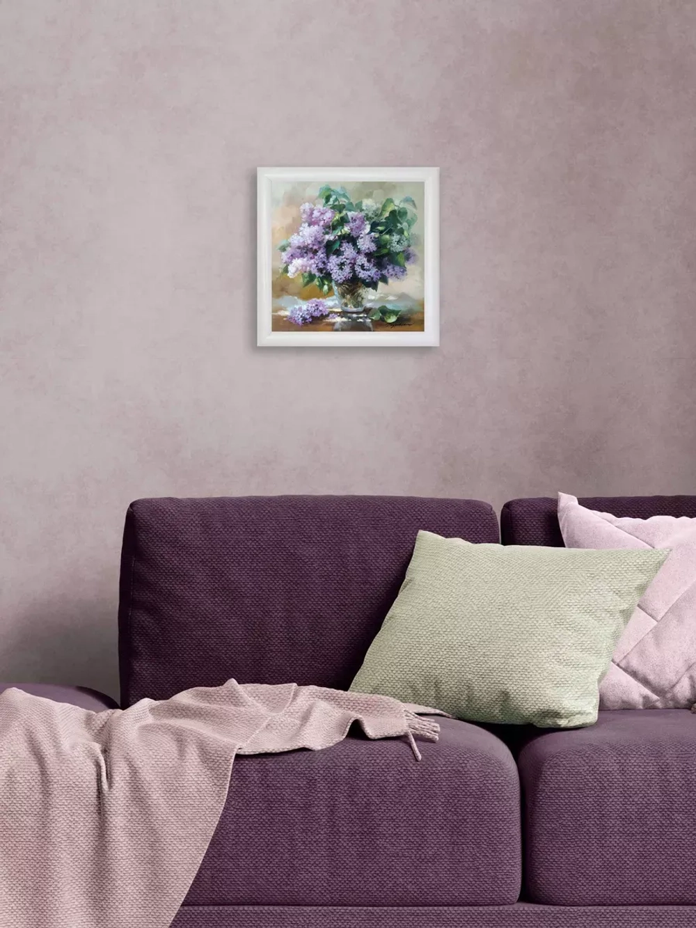 Картина на стену интерьерная на холсте 23*23 см