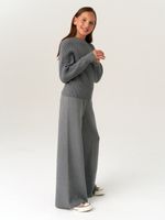 Джемпер для девочки AT1001 серый