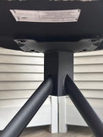 Стул М-City DISAUR Дарем (Darem) Белый букле Davis Now Or Never -03, Черный каркас