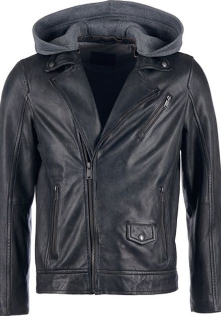 Куртка men´s asym. biker jacket with det. hood MU-M261-397-0435
