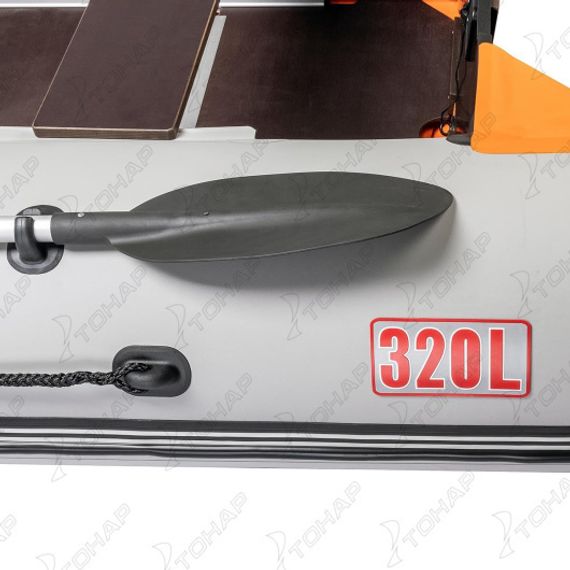 Лодка Тонар Алтай 320L (оранжевый/белый)