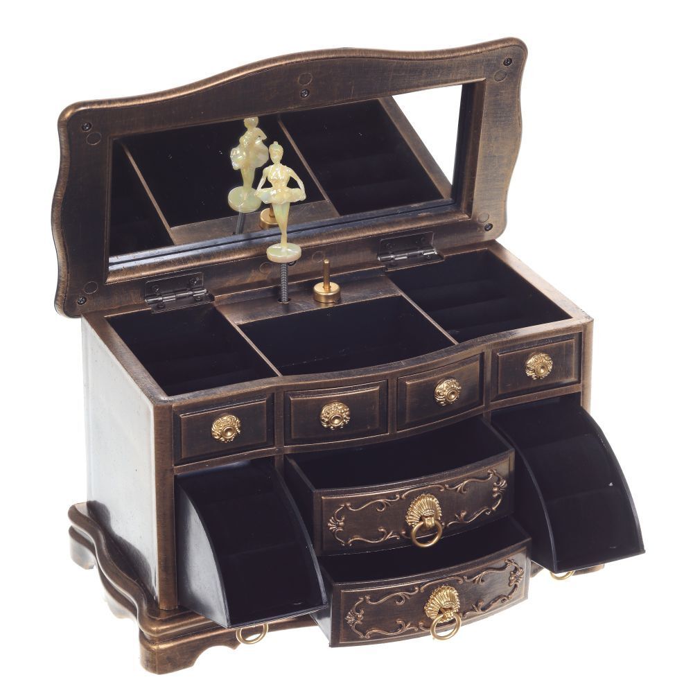 GAEM Шкатулка для украшений (музык.), L22 W12,5 H14 см