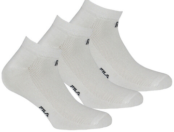 Теннисные носки Fila Calza Invisible Socks 3P - белый