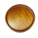 Деревянная тортница, подставка для копкейков и тортов из сибирского кедра 250мм. TR3